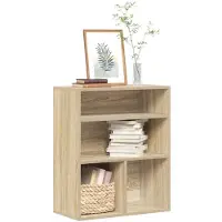 vidaXL Bibliothèque chêne sonoma 60x30x71,5 cm bois d'ingénierie
