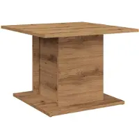 vidaXL Table basse Artisan-Chêne 55,5x55,5x40 cm Bois composite