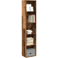 vidaXL Bibliothèque vieux bois 40x30x189 cm bois d'ingénierie