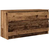 vidaXL Armoire TV aspect bois ancien 100x35x54 cm Bois composite