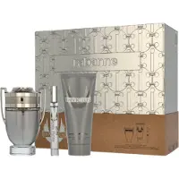 Paco Rabanne SET Invictus EDT spray 100ml + EDT spray 10ml + DEO spray 150ml (Coffret de parfum)