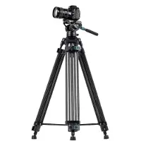 Fotopro DV 3 Aluminium Noir (Métal), Trépied, Noir