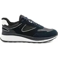 Geox SPHERICA, doublure chaude, chaussures à lacets bleues pour homme, taille 40