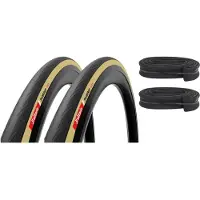 Vittoria 2x Rubino V G2.0 700c X 28 + 2x Tubes Road Tyre Clair 700C x 28