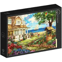 Grafika Puzzle « Sea Garden Cottage » - Puzzle pour adultes de 1 000 pièces