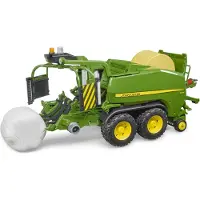 BRUDER Machine de travail - John Deere C441R Balle ronde pré... - - UneTaille - Voiture