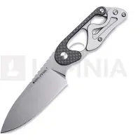 RealSteel Couteau Cormorant Apex, Carbon Fiber, Stonewash