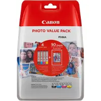 Canon CLI-571BK/C/M/Y - 4 couleurs - Cartouche d'encre - Multipack