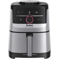 Tefal EY572D Easy Fry Smart & Silenc, Friteuse, Noir, Argent