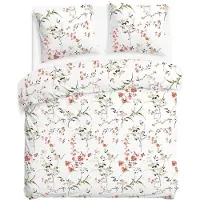 Darymex Parure de lit, parure de lit en flanelle, pour l'hiver, chaude, dimensions 180x200, modèle 31523-1, motif floral