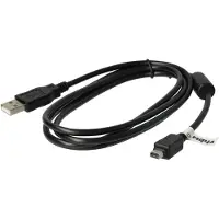 VHBW Câble USB transfert de données compatible avec Olympus Stylus SH-2, Stylus 1S remplacement pour CB-USB5, CB-USB6