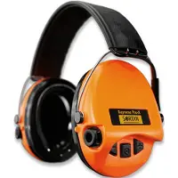 Sordin Cache-oreilles Supreme Pro-X, Hear2, Leather band, Ember
