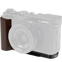 SmallRig Plaque de montage en L 5942 avec poignée en bois pour Panasonic LUMIX L10, noire