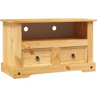 vidaXL Armoire TV style mexicain en bois de pin 91x43x56 cm