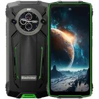 Blackview BV8200 (Double Sim - Écran de 6.5" - 256 Go, 12 Go RAM - NFC) Vert (256 Go, Green, Vert, 6.50", Double SIM, 4G), Téléphone portable, Vert