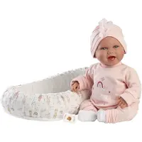 Llorens Mimi Smiles Future Artist Crib Baby Doll 42 Cm Rose Enfants