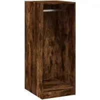 vidaXL Garde-robe chêne fumé 48x41x102 cm bois d'ingénierie