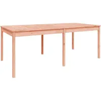 vidaXL Table de jardin 203,5x100x76 cm bois massif douglas