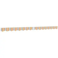 vidaXL Volant de store Multicolore Rayé 4 m