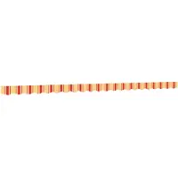 vidaXL Volant de store jaune et orange rayé 5 m