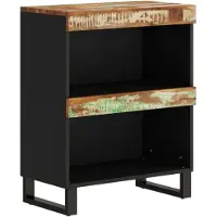 vidaXL Armoire latérale 60x33x75 cm bois massif de récupération
