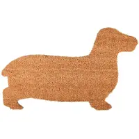 Esschert Design Paillasson en fibres de coco - L 45 x l 75,3 cm - Chien