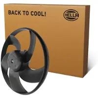 Hella Ventilateur de refroidissement du moteur 12 V 100 W 2 pôles pour PEUGEOT 206+