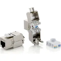 Equip 767221 Rj45 Cat6a Conector 8 Units Argenté