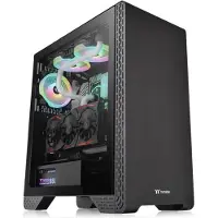 Thermaltake S300 TG Tour Midi, noir