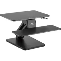 Macleans MC882 base pour clavier et moniteur/ordinateur portable avec réglage en hauteur noir (MC-882)