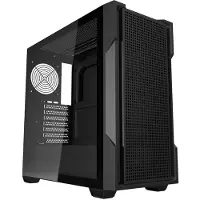 Darkflash DS900 Mesh computer case without fans (Black) (ATX, ITX, mATX), Boîtier PC, Noir