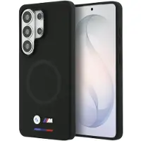 BMW Case M Silicone MagSafe for Samsung Galaxy S26 Ultra black (Samsung Galaxy S26 Ultra), Coque pour téléphone portable, Noir