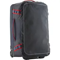 Patagonia - Valise robuste 40L - Black Hole Wheeled Duffel 40L Smolder Blue w/Amanita Red en Matières Recyclées - Navy