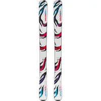 Salomon - Skis all-mountain - Qst Blank Team 2027 en Bois - Taille Enfant 137 cm - Blanc