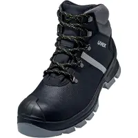 Uvex 2 construction Bottes S3 noir, gris largeur 11 taille 48
