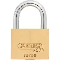 ABUS Cadenas à cylindre 75/50 gl.-7561 Corps de serrure L.50mm MS gl.