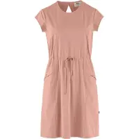 Fjällräven High Coast Lite Short Sleeve Short Dress Rose M Femme