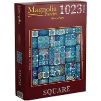 Magnolia Puzzle Vintage Patterns - 1023 pièces plastique coloré