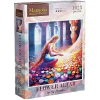 Magnolia Puzzle autel des fleurs - bunte Puzzle 1023 Teile