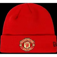New Era Core Cuff Manchester United Fc Beanie Rouge