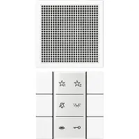 JUNG JG SIAILS6WW Station intérieure audio (Filaire)