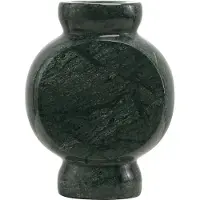 Mr. Stoned Vase en Marbre Circle Vert