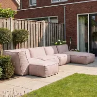 Popsofa Ensemble lounge d’extérieur XL Kiki Rouge Doux