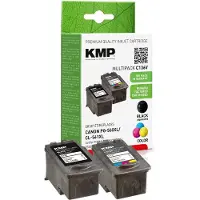 KMP C136V Pack économique compatible avec Canon PG560/CL561