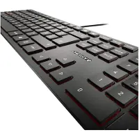 Cherry KC 6000 SLIM - Clavier - USB - Allemand - commutateur : SX - noir