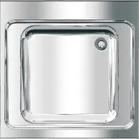 Kwc Évier professionnel , modèle MAXIMA, en acier inoxydable, dimensions : 700 x 432 x 700 mm