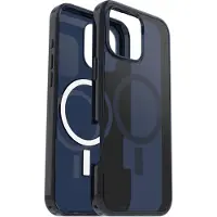 Otterbox Symmetry mit MagSafe (Apple iPhone 16 Pro Max), Coque pour téléphone portable, Transparent, Bleu
