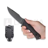 ANV Knives Couteau M311 Comp - Elmax DLC - Micarta, noir