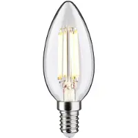 Paulmann Kerze Eco-Line Filament (E14, 525 lm, 1x)