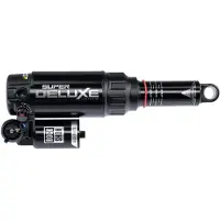 RockShox Super Deluxe Ultimate Rc2t Linear Xl Air Token Loc 2 Reb55/comp34 Lockout 45 Hydraulic Bottom Trunnion Standard D1 Shock Absorber Argenté 60 mm / 205 mm